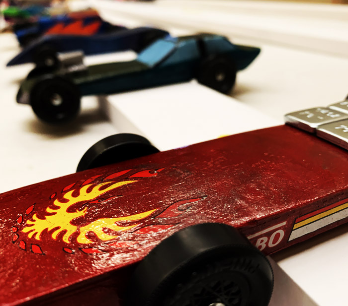 View the racers